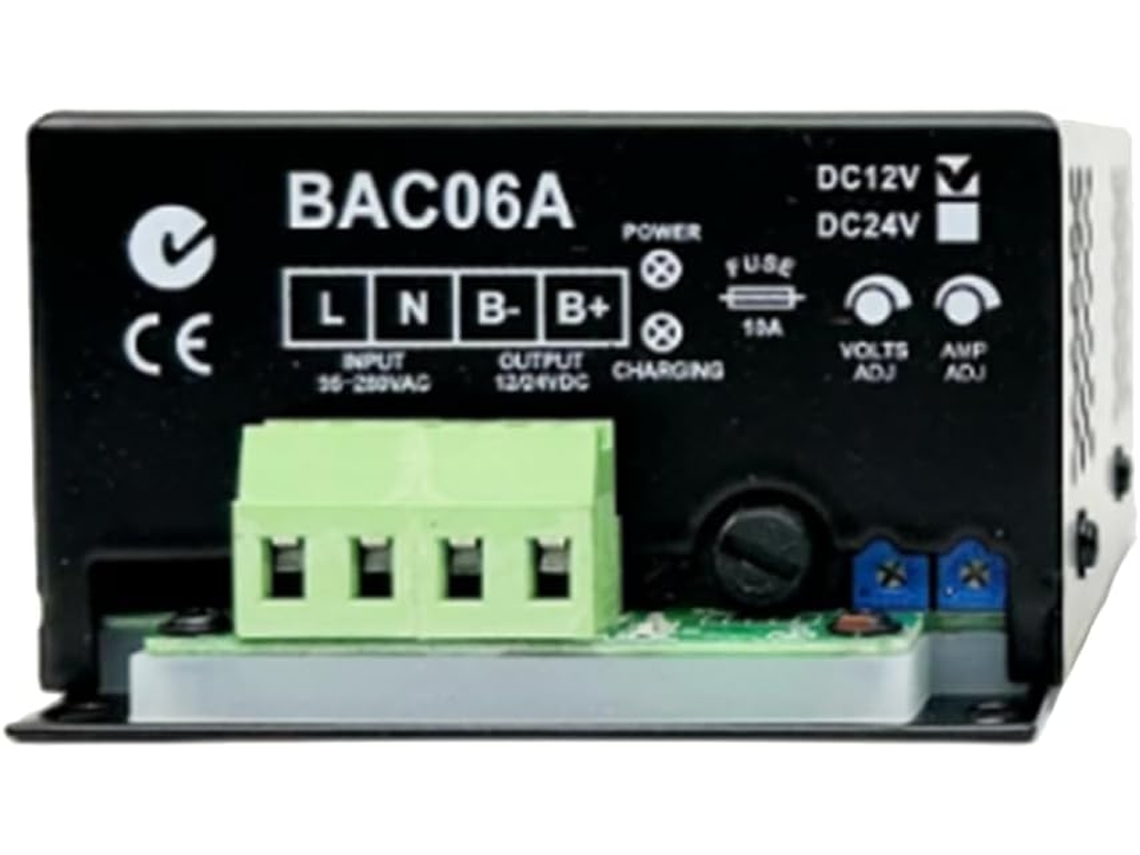 Generador Cargador De Baterías De Flotación Inteligente Bac06a De 12 V