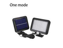 Lámpara Solar Con Sensor De Movimiento- Panel Solar Individual, 56 Led Alimentados Por Energía - Para Porche, Patio, Garaje Y Entrada De Vehículos.