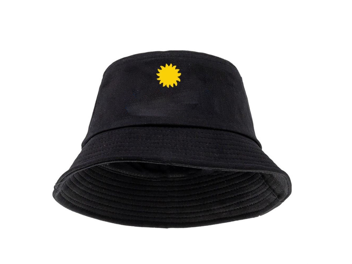 Sombrero Tipo Cubo Unisex De Algodón Con Ala Ancha Para Adultos, Sombrero De Pesca, Sombrero Para El Sol.