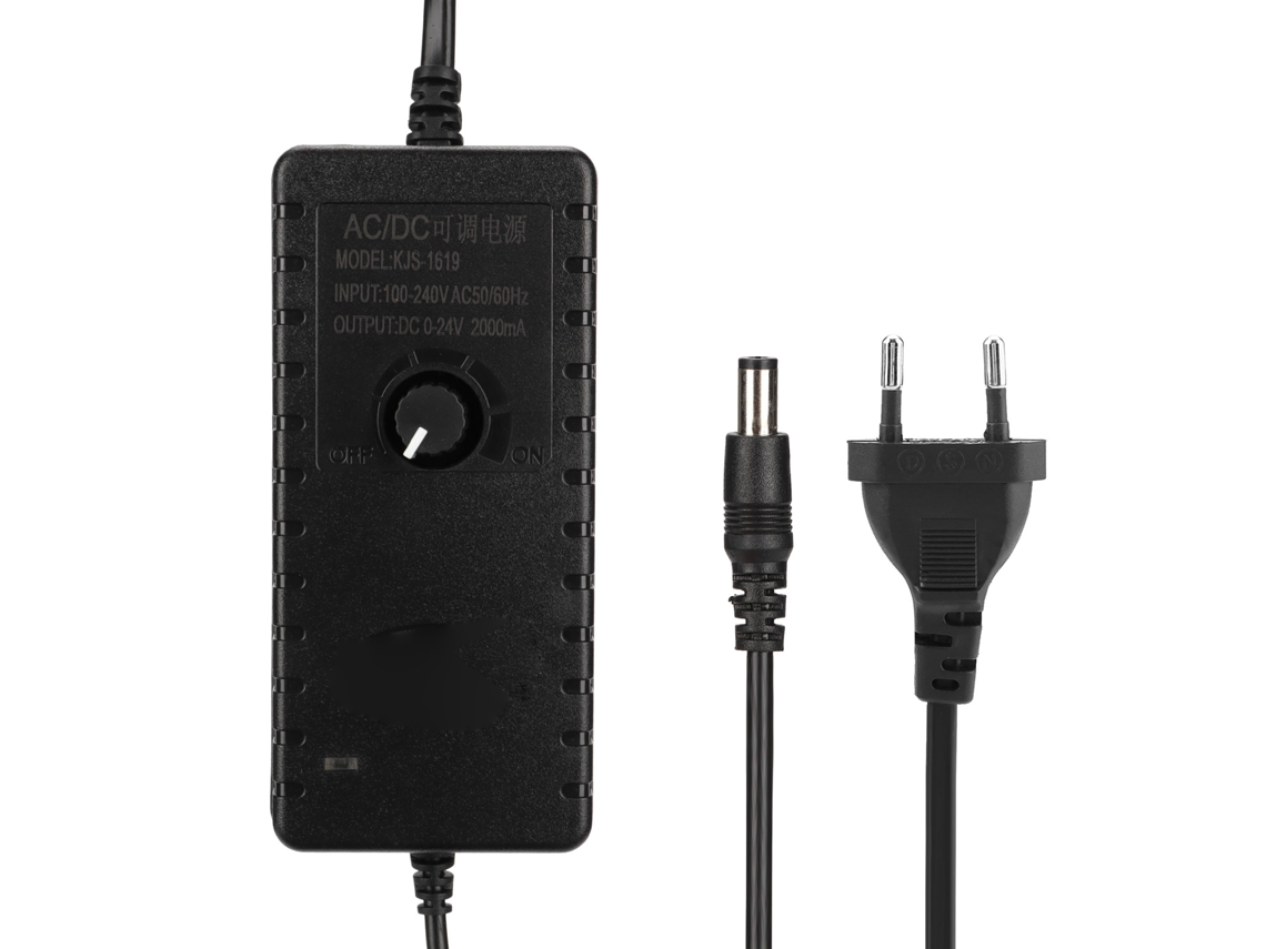 Adaptador De Corriente (voltaje Y Velocidad Ajustables 48w 2a)