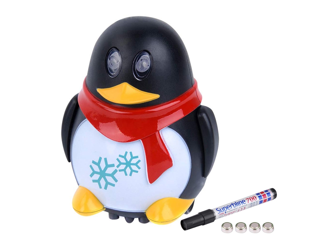 Juguete Inductivo Pingüino Sigue Línea Dibujada Modelo Pingüino Bonito