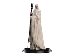 Weta Figura EL SEÑOR DE LOS ANILLOS Saruman El Mago Blanco Estatua