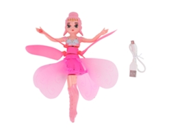 Muñeca Voladora Inteligente Con Sistema De Inducción Y Apagado Automático Para Niños Principiantes - Rosa