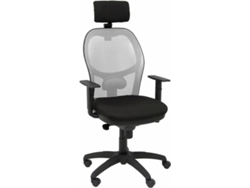 Silla Operativa PYC Jorquera  Negro (Brazos Ajustables - Malla)
