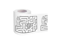 El papel higiénico del laberinto