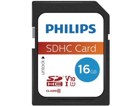 Philips Fm16Sd45B Tarjeta de memoria 16Gb Sdhc UHS-I Clase 10