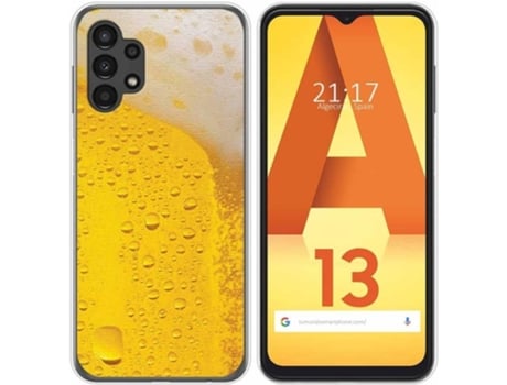 Carcasa para Samsung Galaxy A13 4G TUMUNDOSMARTPHONE Dibujos Cerveza Multicolor