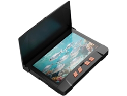 Detector De Peces Subacuático, Pantalla Lcd De 17,8 Cm, 3000 Nits, Batería De 10 V.