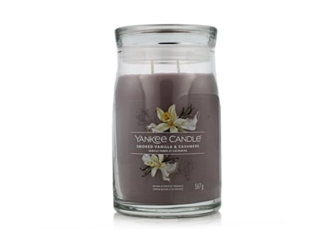 Vela Perfumada YANKEE CANDLE Smoked Vanilla & Cashmere 567 g