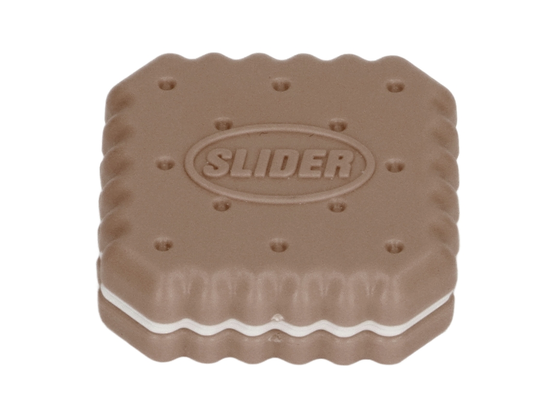 Juguete Magnético Deslizante, Galleta Portátil, Alivio Del Estrés Y La Ansiedad, Para La Punta De Los Dedos, Marrón