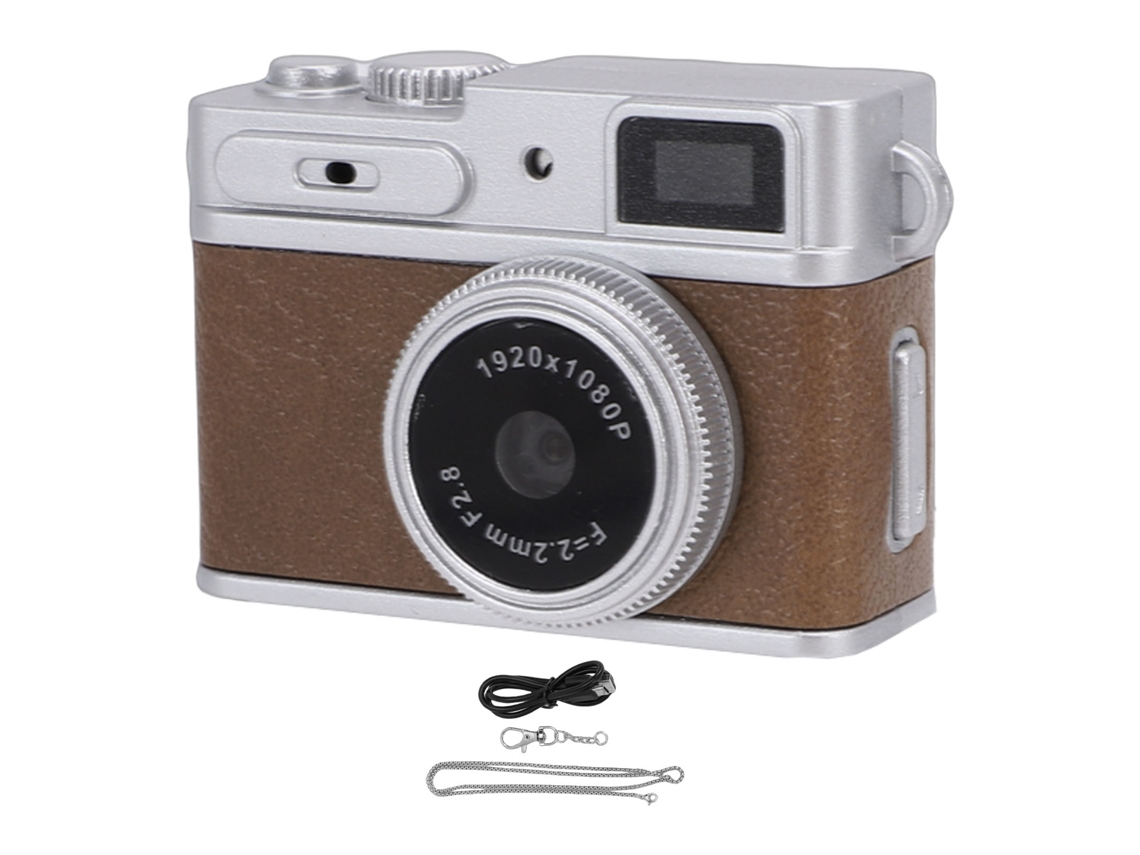 Cámara Digital Retro Mini 1080p 3mp Compacta Portátil De Llavero