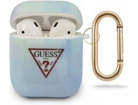 Carcasa Apple Airpods LMOBILE Guess Azul