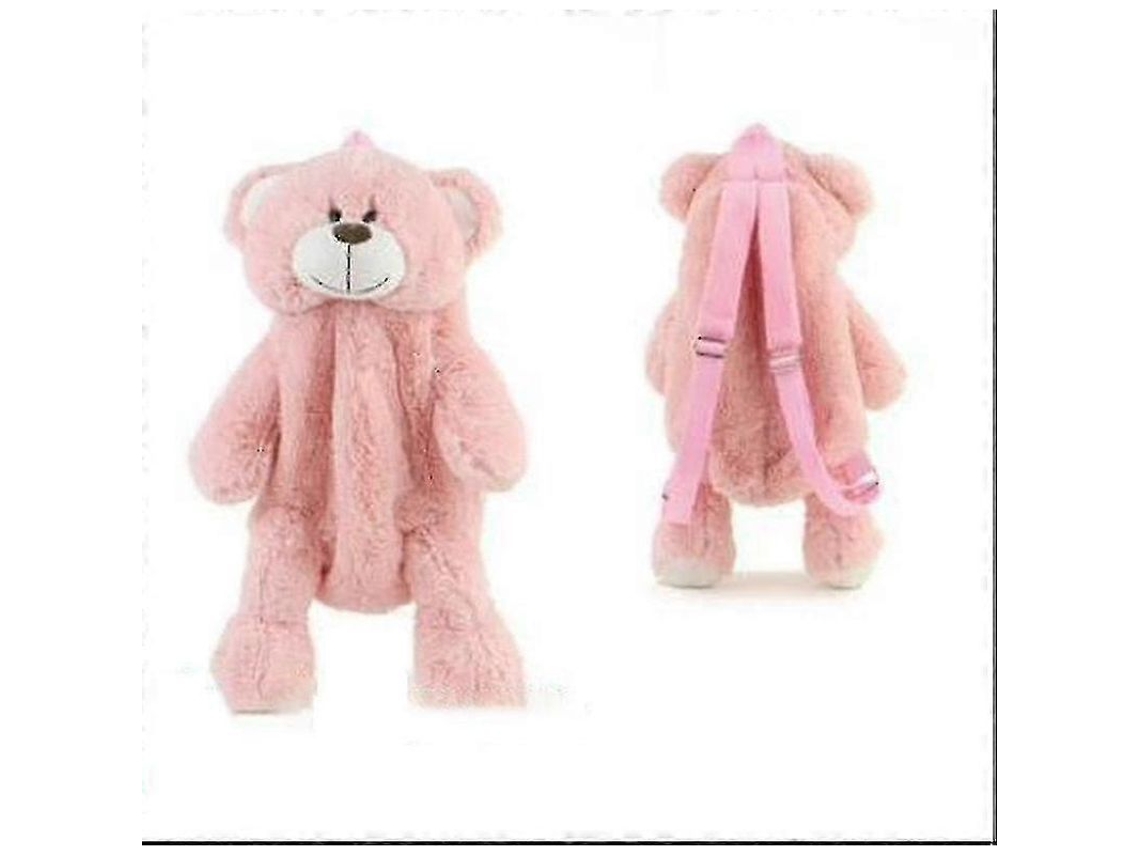 Mochila Nueva Para Mujer Con Diseño De Peluche, Bolso Informal Con Estampado De Oso De Dibujos Animados, B2305