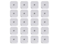 20 Almohadillas De Electrodos Tens Autoadhesivas Reutilizables De 5x5 Cm Para La Unidad Tens Beurer.