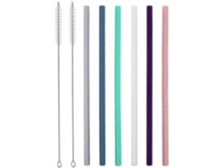 Pajitas de silicona reutilizables de 30 oz y 20 oz Wg Rosewell