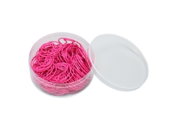 50 Pcs Clips De Papel Portátiles Ligeros Con Forma Única Anti-deslizante Para Organización De Archivos En Oficina Y Escuela