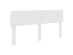 Maison Exclusive - Cabecero Con Cabecera Brillante 180 Cm Madera Contrachapada