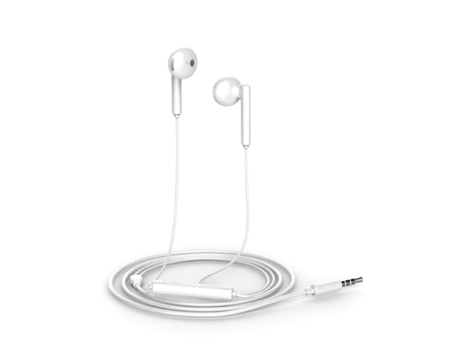 Auriculares con Cable HUAWEI AM115 (In Ear - Micrófono - Blanco)