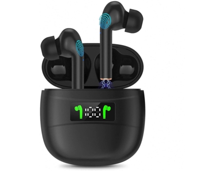 Auténticos auriculares inalámbricos Chronus In Ear Bluetooth con micrófono con cancelación de ruido 3D estéreo Hifi auriculares inalámbricos BISBIS...