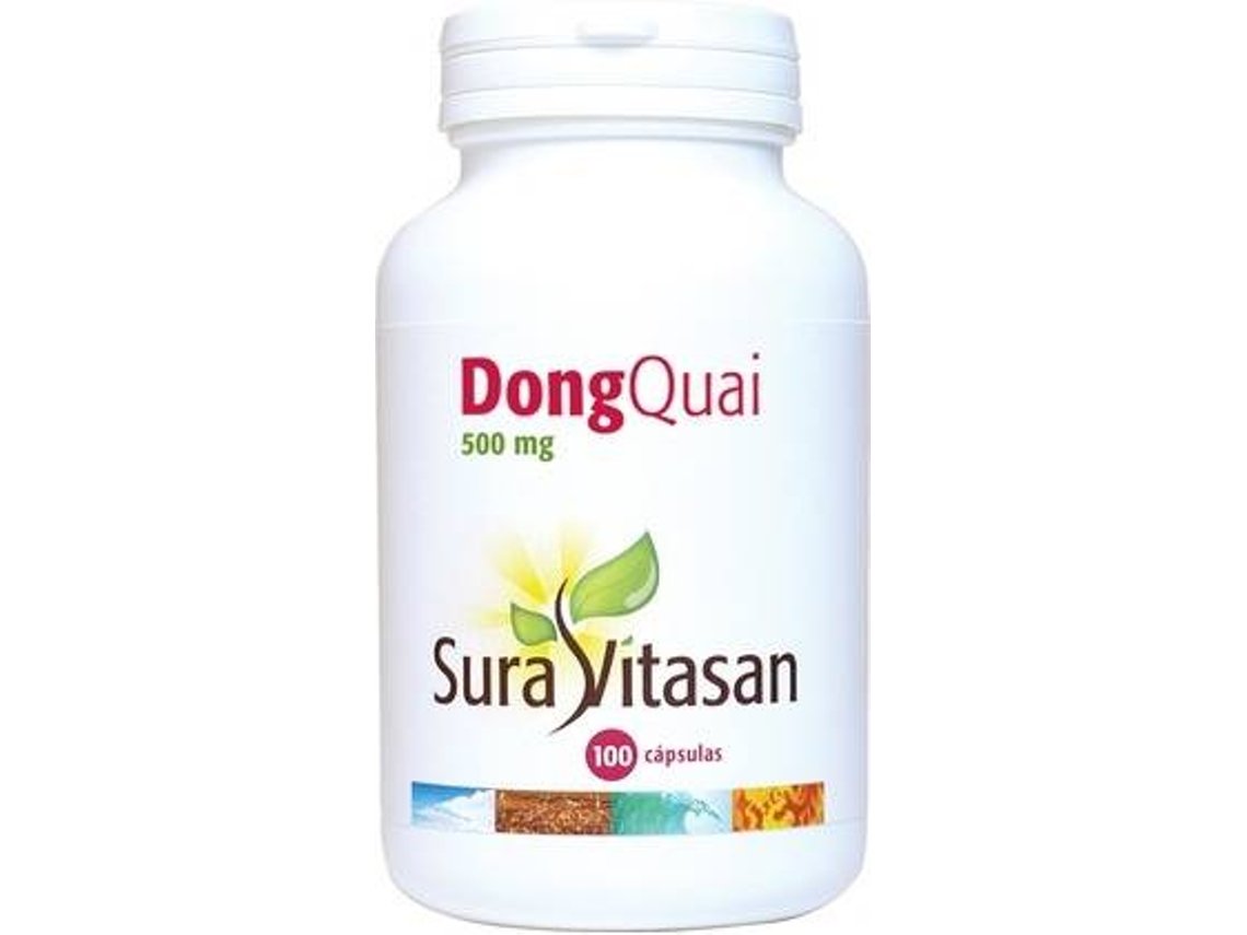 Complemento Alimentar SURA VITASAN Dong Quai 100 Cápsulas
