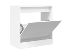 Maison Exclusive - Zapatero De Madera De Ingeniería Blanco 60x34x63,5 Cm
