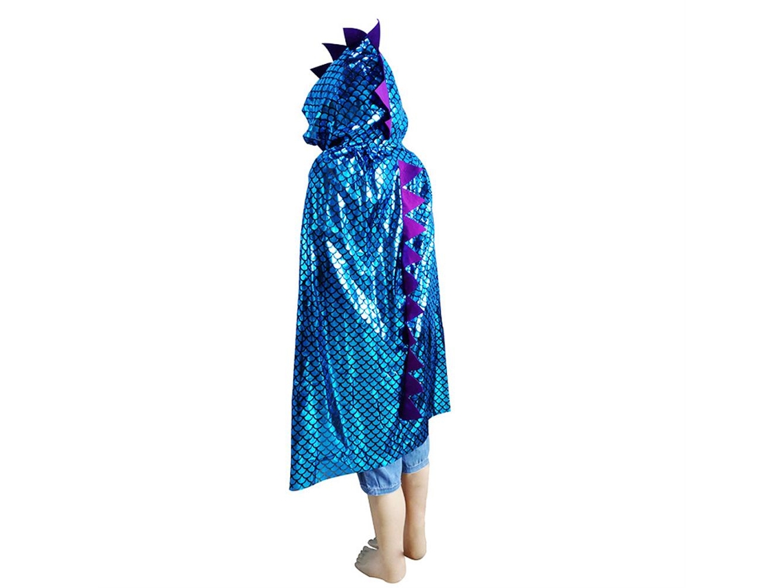 2026altiro - Capa de dinosaurio para Halloween y Día del Niño - Accesorios de disfraz de animal para cosplay - Capa de bruja para niños