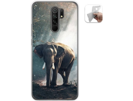Carcasa Xiaomi Redmi 9 TUMUNDOSMARTPHONE Elefante Multicolor
