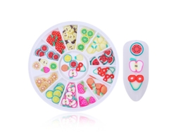 Accesorios para uñas decoradas con diamantes de imitación, cristales y apliques de diamantes de imitación. MDUG