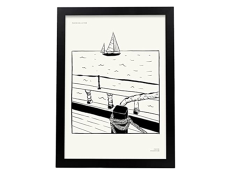 Poster NACNIC Pop Art Abstracto Velero (A3)