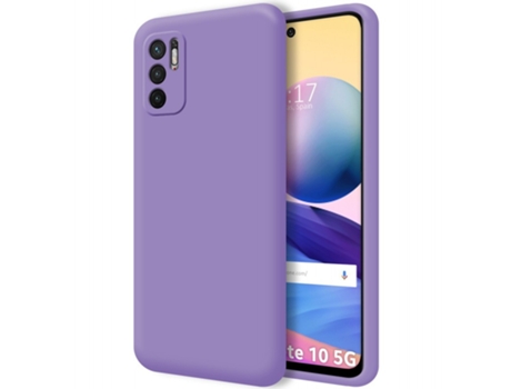 Carcasa Xiaomi POCO M3 Pro 5G TUMUNDOSMARTPHONE Silicona Líquida Morado
