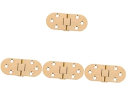 Juego De 4 Bisagras De Latón Para Muebles Plegables, Accesorio Para Muebles