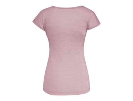 Camiseta de Mujer SALEWA Puez Melange Dryton Rosa (XL)