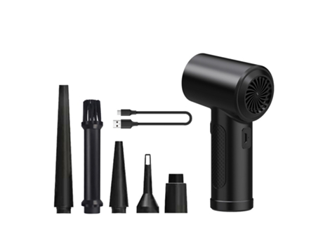 C4915 Plumero De Aire Eléctrico De Mano De Alta Potencia Con Carga USB Soplador De Polvo Inalámbrico Aspirador De Lata De Aire Comprimido Para Tecl...