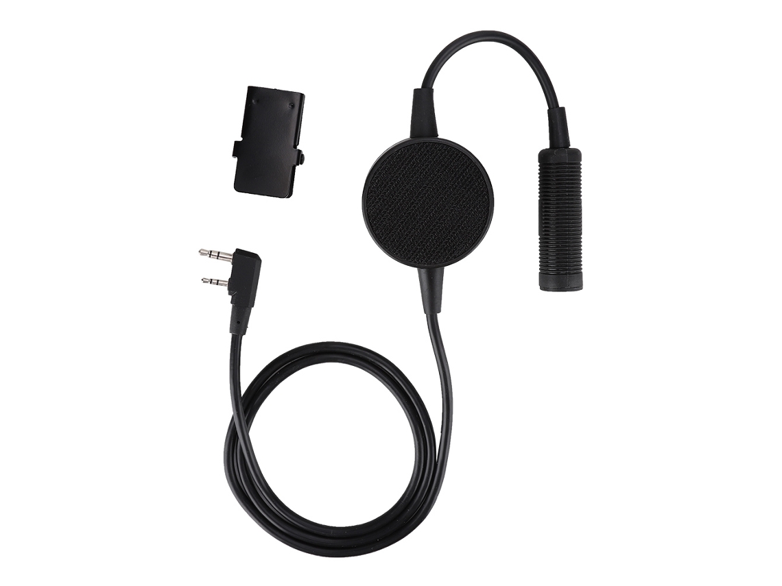 Auriculares Ptt Redondos Impermeables Tci Para Walkie-talkies Kenwood Y Motorola.