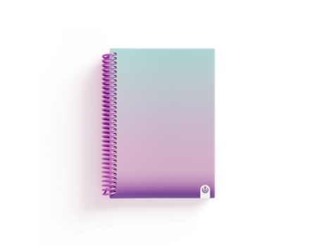 Cuaderno A5 Tapa PP Espiral CARCHIVO United 2024 Rayado Violeta 80Hj 90G 64414256