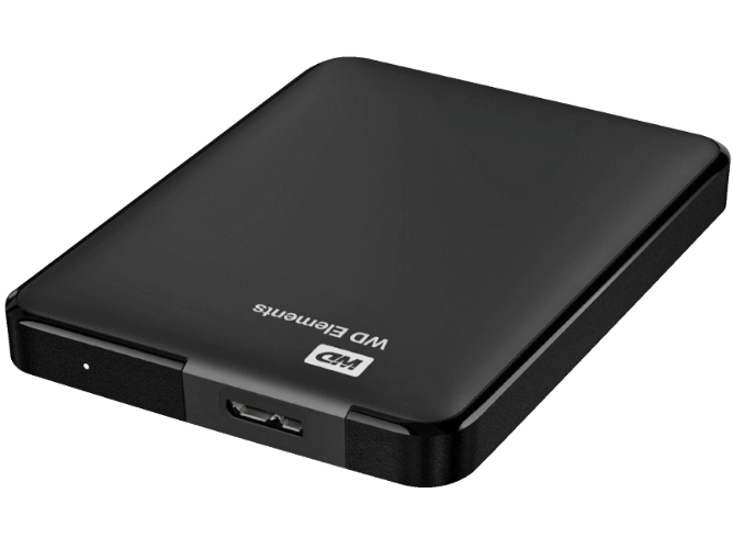 Disco HDD Externo WESTERN DIGITAL Elements 2,5'' 3TB (Negro - 3 TB - USB 3.0)