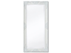 Espejo de pared estilo barroco, 100 x 50 cm, blanco, DKD HOME DECOR