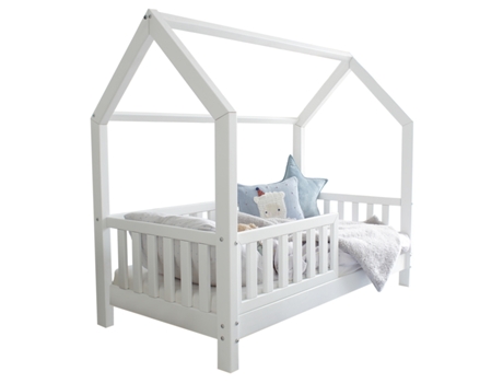 Tarima Barrera Incluida Daisy PETITS-MEUBLES Madera Blanco (209x99x140)