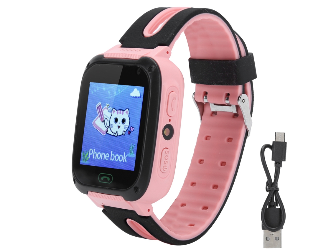 Reloj Inteligente Infantil S4 Con Gps/lbs, Pantalla Táctil, Cámara Y Función Antipérdida.
