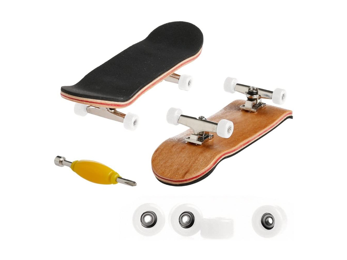 2026-tablero De Skate Para Dedos Profesional Madera De Arce Diy Montaje Juguete Regalo De Navidad Para Niños
