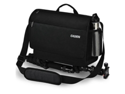 Bolso bandolera Caden K12 para cámara DSLR, resistente al agua y de gran capacidad, ideal para viajes al aire libre.