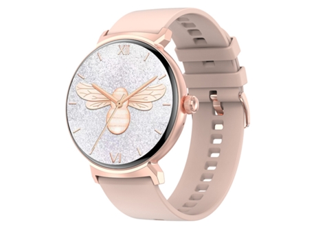 SHAH ARPAN DT4 Nuevo Asistente de llamada Bluetooth dorado Reloj deportivo multifuncional 360 * 360 de 1,39 pulgadas