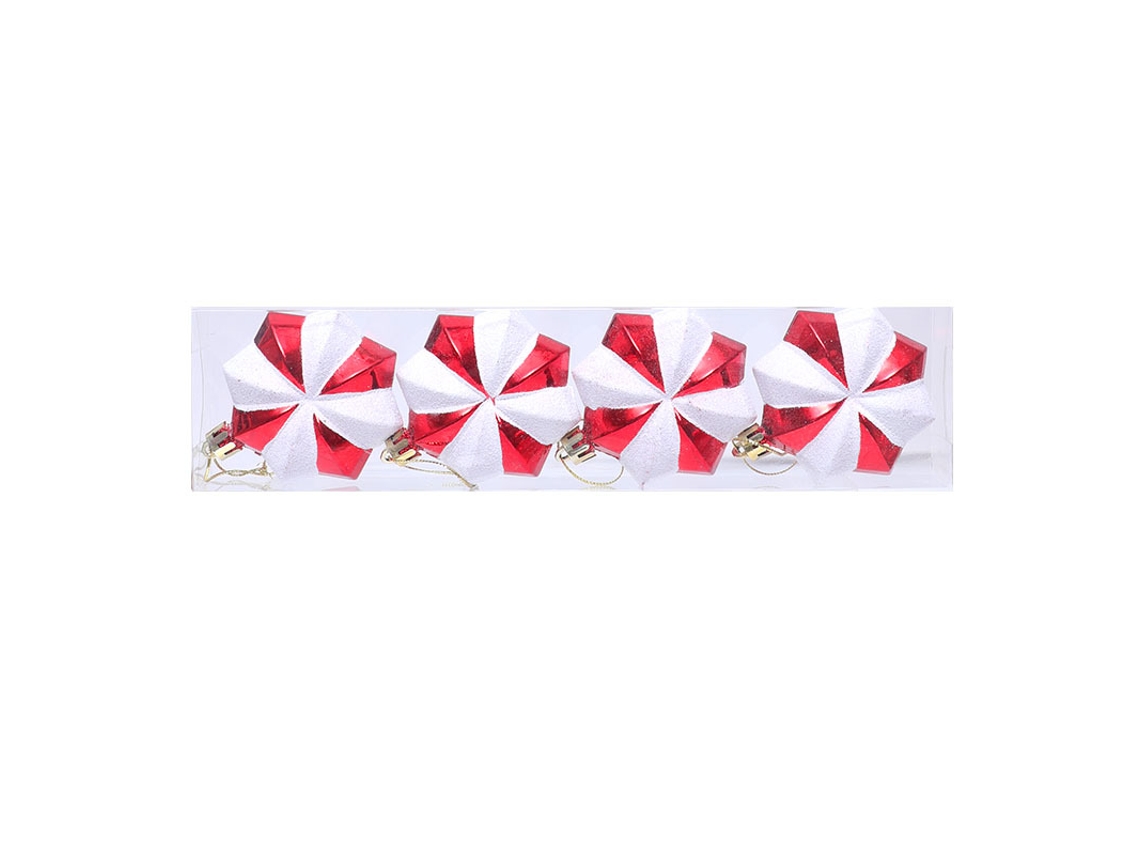 Adornos navideños, colgantes pequeños, regalos navideños, juego de cuatro piezas Yunzii (4 piezas por paquete)