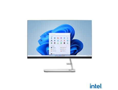 LENOVO IdeaCentre 3 Intel Core i5 i5-12450H 60,5 cm (23.8) 1920 x 1080 Pixeles 16 GB DDR4-SDRAM 1 TB SSD PC todo en uno Wi-Fi 6 (802.11ax) Blanco