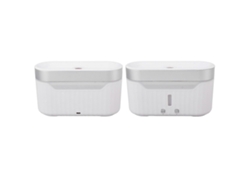 Humidificador de niebla USB Rosewell de 300 ml con forma de medusa, aromaterapia blanca, enchufe americano