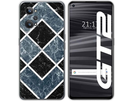 Carcasa para Realme GT 2 5G TUMUNDOSMARTPHONE Dibujos Mármol 06 Multicolor