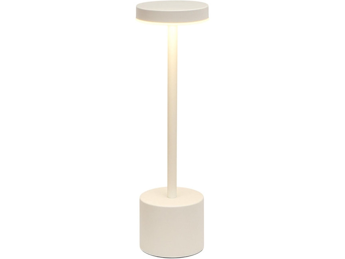 Lámpara De Escritorio Recargable - Lámpara De Escritorio Led - Lámpara De Escritorio Con Pantalla Táctil - Blanca