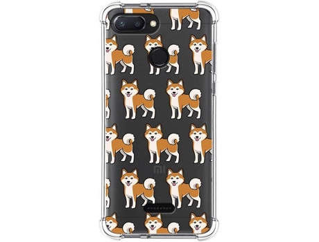 Carcasa Xiaomi Redmi 6 TUMUNDOSMARTPHONE Dibujos Antigolpes Perros 08 Multicolor