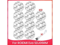 Mop Cloth Pads For Eva. Sdj06rm Robot Vacuum Cleaner Mop Rag Accessories Spare Parts