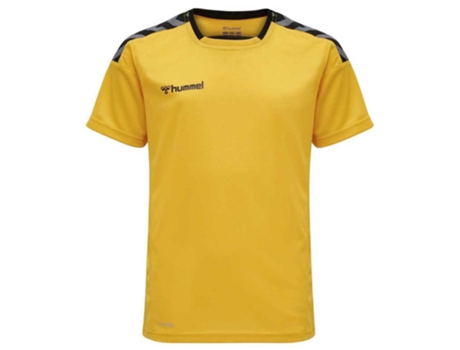 Camiseta de Hombre para Fútbol HUMMEL Authentic Poly Amarillo (16)
